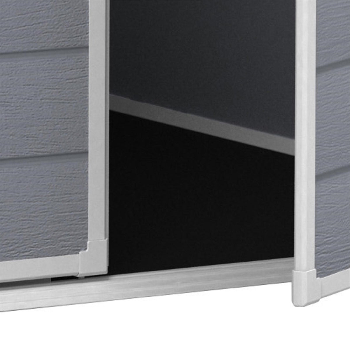 Keter Manor Pent 6x6 Garden Shed - Grey (1.8 x 1.8m)