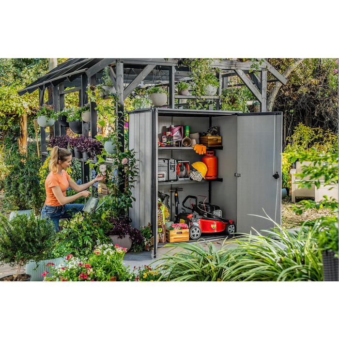 Keter High Store Plus Shed - 2 Pack