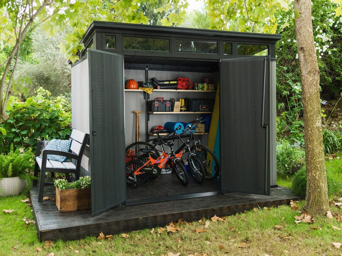 Keter Artisan 9 x 7 Garden Shed (2.8 x 2.2m) - CLEARANCE