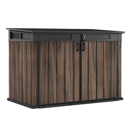 Keter Signature Horizontal Shed - Rosewood Look 2020L