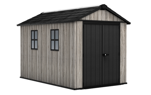 Keter Apex Shed 7.5x11 - Stormgrey Look (2.3 x 3.5m)