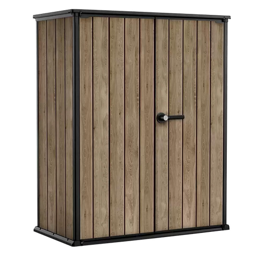 Keter Signature Vertical Shed - Ashwood Look